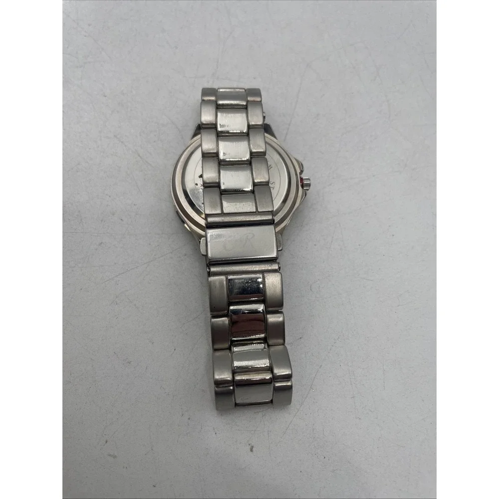 Charles Raymond New York His And Hers Silver Tone Couples Quartz Watch Gift Set